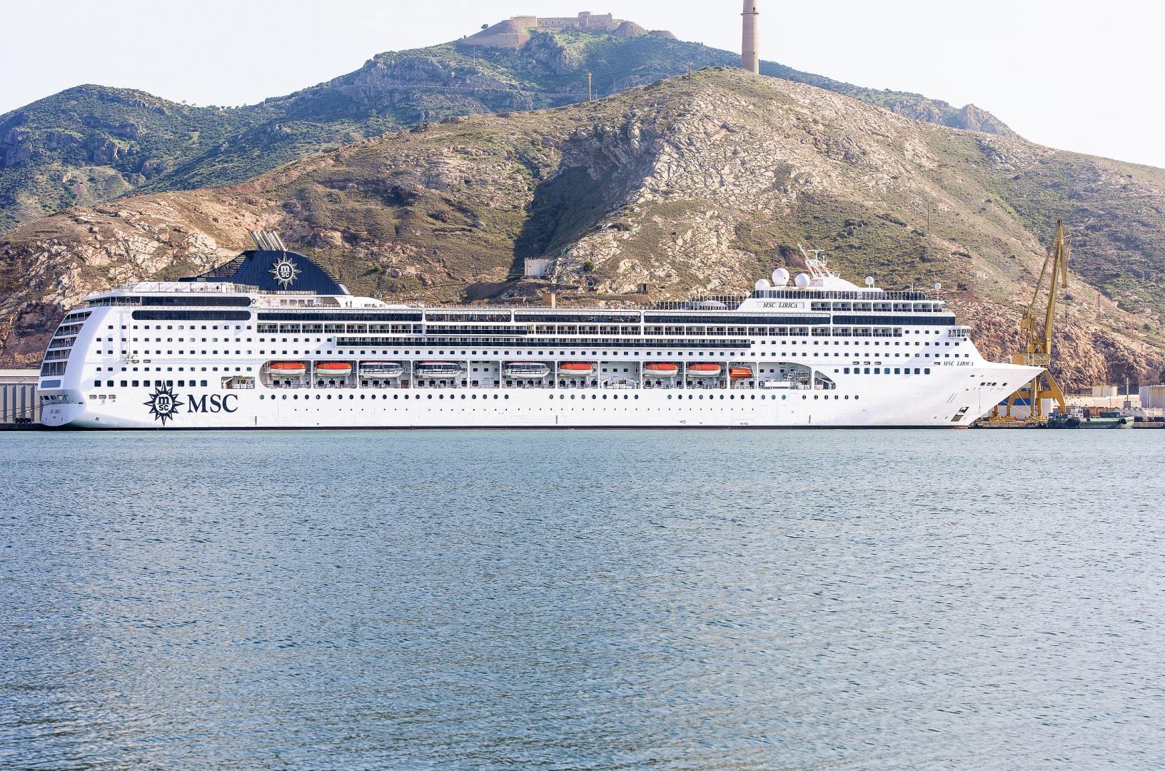 MSC Lirica exterior view